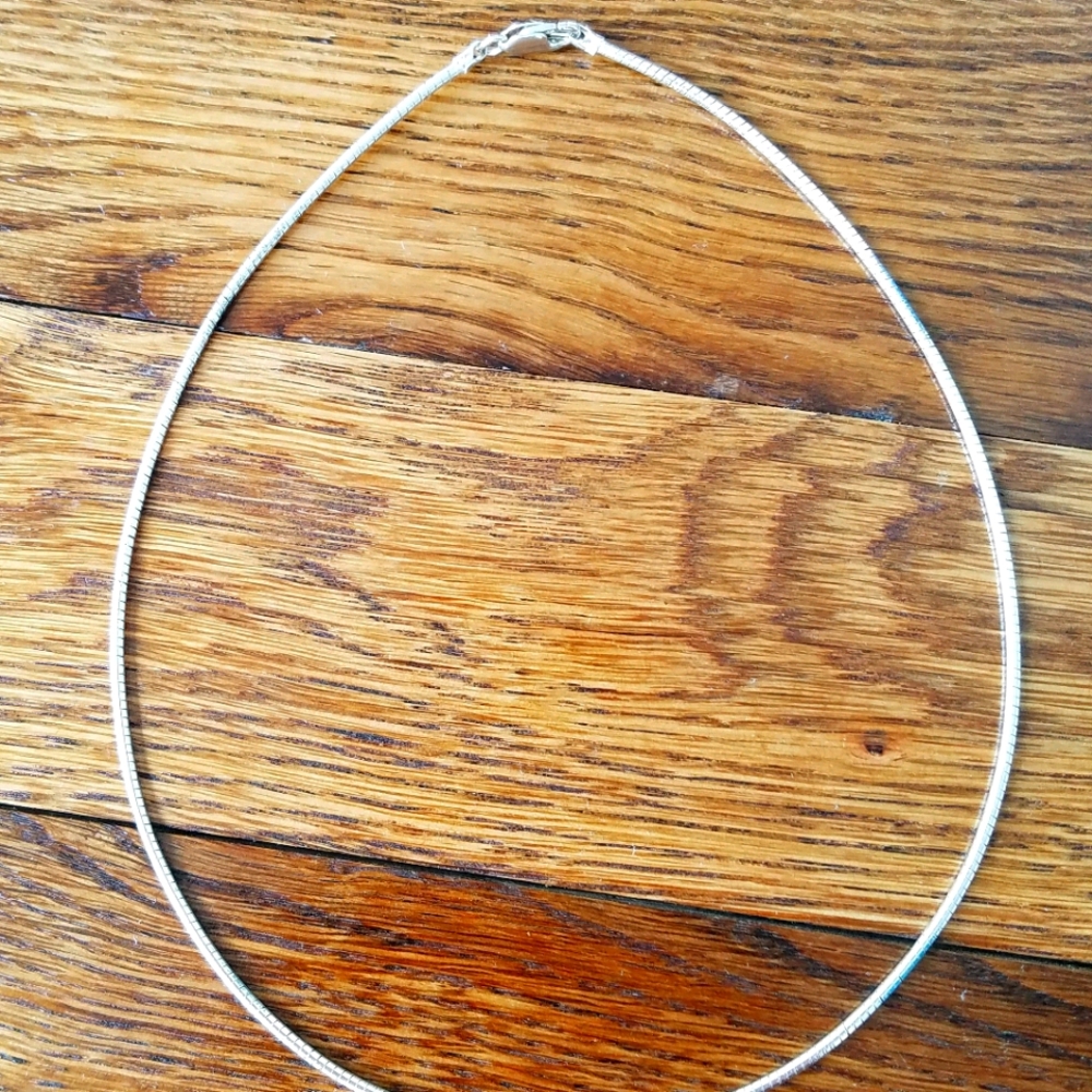 Silpada Sterling Silver Omega Chain 16 1/2"